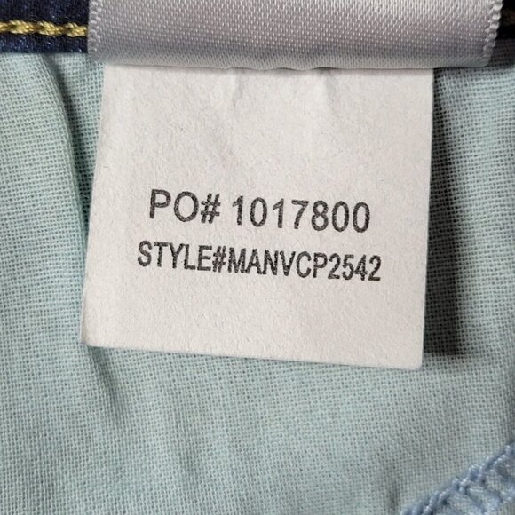 NYDJ Capri Jeans Size 6 30X18 Dark Wash Side Slit Mid Rise Denim Stretch - Picture 8 of 13